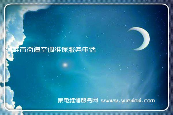 蒲鞋市街道空调维保服务电话