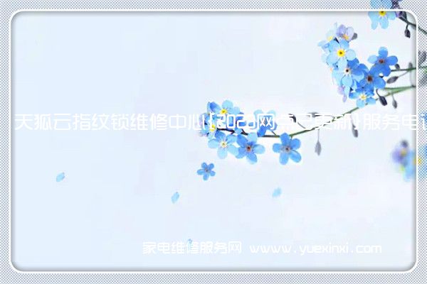 天狐云指纹锁全国服务热线